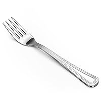 36-Piece Salad Forks Set, 6.9” Small Forks Silverware, Food Grade Stainless Steel Dessert Forks, Metal Fork with Pearl Pattern Handle, Mirror Polished & Dishwasher Safe, Silverware Forks Only