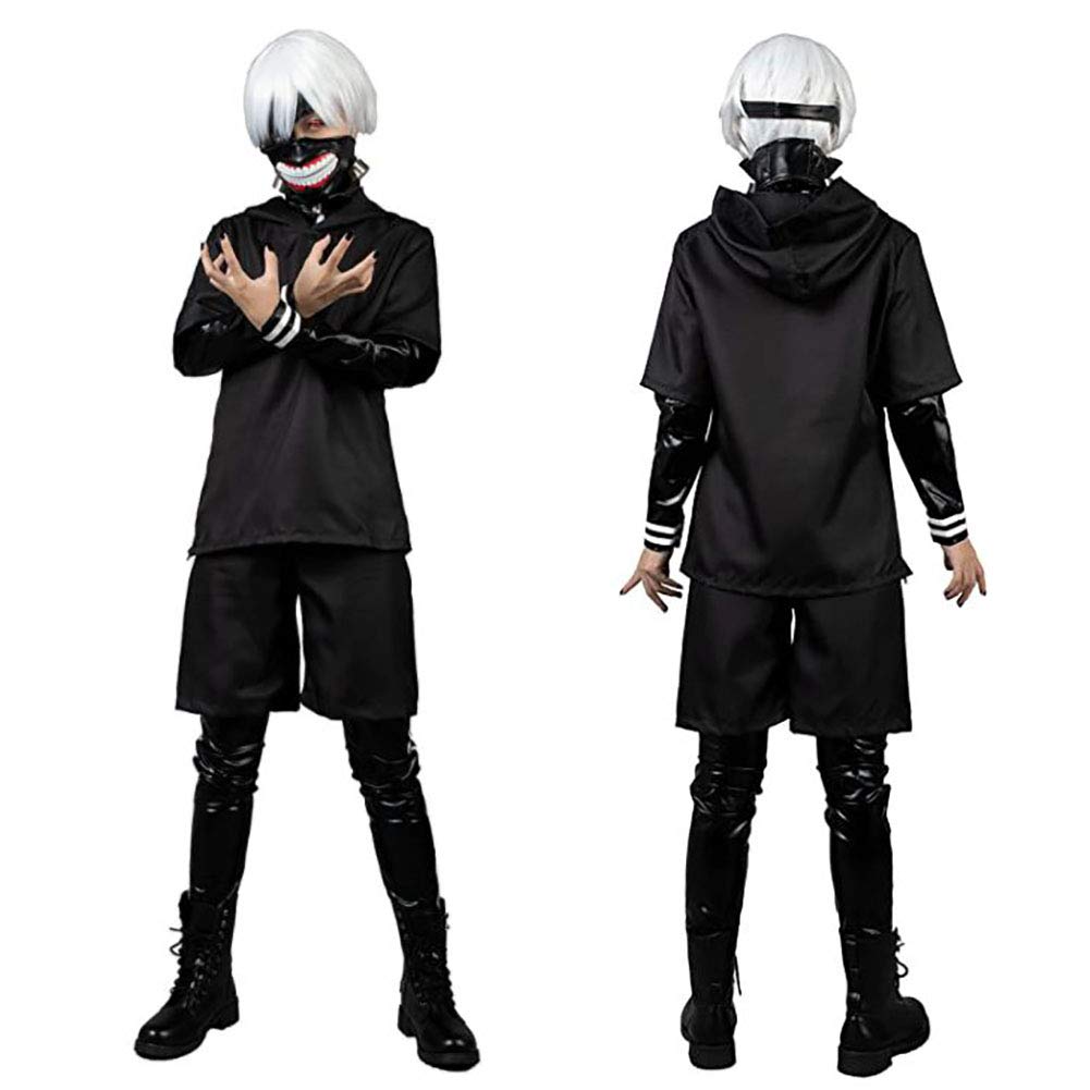 Mua Kaneki Ken Cosplay Costumes Jumpsuit Battle Uniform Full Set Outfit  with Mask trên Amazon Mỹ chính hãng 2023 | Giaonhan247
