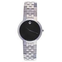 Movado Faceto Mens Watch 0605040 Wrist Watch (Wristwatch)
