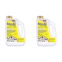 Bonide Repels-All Animal Repellent Granules, 3 lbs. Ready-to-Use Deer & Rabbit Repellent, Deter Pests from Lawn & Garden (Pack of 2)