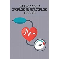 Blood Pressure Log Book: Keep an at-home running log of your blood pressure readings to help improve the quality of treatment and highlight any special circumstances.