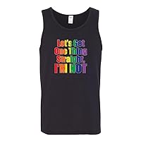 Lets Get One Thing Straight Im Not Tank Tops LGTBQ Gay Pride Novelty Tanktop