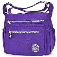 Nylon Women's Messenger Bag, Small Purse, Shoulder Bag, Crossbody Bag - Stylish and Durable Handbag - Tote Ideal for Beach Days