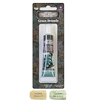 Prima Marketing Green Brocade Art Alchemy-Opal Magic Wax