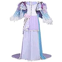 Love Live!! Cosplay Tojo Nozomi Halloween Party Female White Valentine's Day Angel Cosplay Costume (Female L)