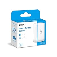 Tapo Door Sensor Mini, REQUIRES Tapo Hub, Long Battery Life w/ Sub-1G Low-Power Wireless protocol, Contact Sensor, 15mm Wide Gap Allowed, Real-Time Notification, Smart Action (Tapo T110)