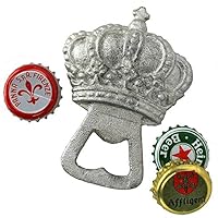 Design Toscano The King's Silver Crown Cast Iron Bottle Opener