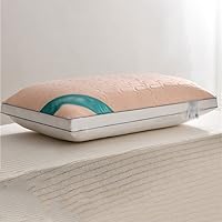 Summer Pillow Core Does Not Collapse Or Deform Pillow Double Cervical Vertebra Sleep Aid Home Pair of Memory Foam Pillows (Color : D, Size : 48cmx74cm)