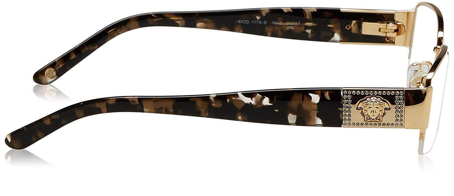 Buy Versace Ve 1175b Eyeglasses W Gold Frame And Non 53 Mm Diameter