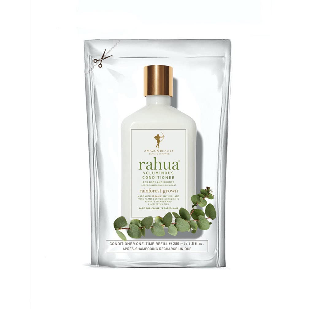 Rahua Voluminous Conditioner Refill 9.5 FlOz Conditioner Made with Organic, Natural and Plant Based Ingredients, Conditioner with Lavender and Eucalyptus Aroma, Best for Fine and/or Oily Hair