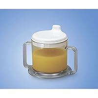 SP Ableware 745960000 Transparent Mug with Drinking Spout, Plastic
