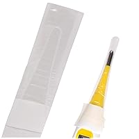 Disposable Probe Covers for Digital Thermometers, Box of 500, Can be Used Orally, Rectally or Under the Arm