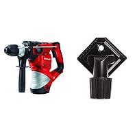 Einhell TC-RH 1,600 W Rotary Hammer Drill (4-Function Hammer Drill, 1,600 W, Impact Rate 3,900/min, Impact Power 4 J, SDS-Plus, Impact Rotation Stop, in Suitcase)