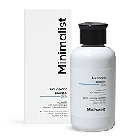 Minimalist 5% Aquaporin Booster Face Wash for Dry Skin to Provide Hydration with Hyaluronic Acid | Gently Cleanses | For Women & Men | 3.4 Fl Oz / 100 ml