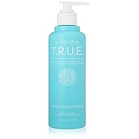 L'ANZA T.R.U.E. Pure Sustainable Conditioner - Rich with Aloe Vera and Rice Protein, Color Safe Daily Hair Care, Deeply Nourishing Moisturizer, Paraben, Sulfates, and Fragrance-Free