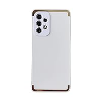 Stylish Unique Skin-Friendly Silicone Phone Case for Samsung Galaxy S23 S22 Ultra Plus Comfortable Grip Feeling Personalized Full Surround Protective Cover(White,S23)