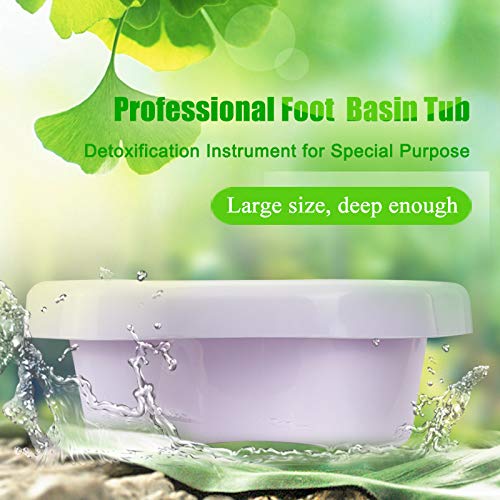 Vitaciti Professional Ionic Detox Foot Bath Basin Tub for All Detox Foot Bath Machines Heavy Duty Tub
