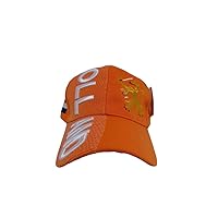 Holland Netherlands Country Letters Flag Orange Hat Cap 3D Embroidered