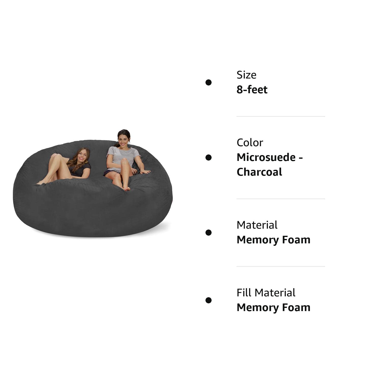 5FT 6FT 7FT Oversize Faux Fur Foam Beanbag Chair - China Fur Sofa Bed, Foam  Beanbag | Made-in-China.com