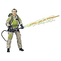 Hasbro Ghostbusters Plasma Series Glow-in-The-Dark Peter Venkman Toy 15-Cm-Scale Collectible Classic 1984 Figure, Kids Ages 4 and Up, Multicolor, F4848