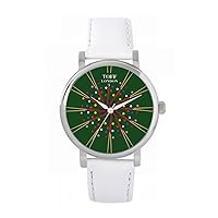 Abstract Cues Watch Ladies 38mm Case 3atm Water Resistant Custom Designed Quartz Movement Luxury Fashionable