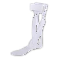 Drop Foot Orthosis, Drop Foot Support Splint, Unisex Medical Ankle Foot Orthosis Support, AFO Postural Correction Brace,Right,M