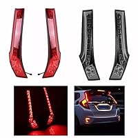 Led Rear Side Pillar Tail Brake Driving Light,Oem Replacement Accessories Fog Lamp Assembly Compatible With 2014-2020 Honda JAZZ Fit