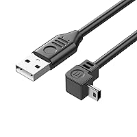 USB2.0 to Mini USB Power Cable Support Data Transfer Line Head Connectors Power Cord for Camera Radio