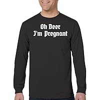 Oh Deer I'm Pregnant - Men's Adult Long Sleeve T-Shirt