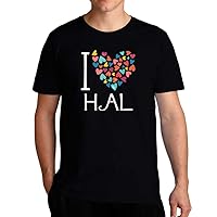 I Love Hal Colorful Hearts T-Shirt