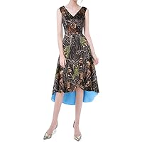 Woman's High Low Camo Mother of The Bride Groom Dresses Prom Gown