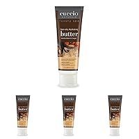 Cuccio Naturale Butter Blends - Ultra-Moisturizing, Renewing, Smoothing Scented Body Cream - Deep Hydration For Dry Skin Repair - Made With All Natural Ingredients - Vanilla Bean & Sugar - (Pack of 4)