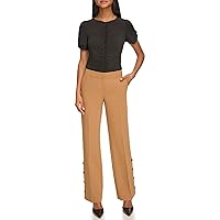 Karl Lagerfeld Paris Women's Sculpted Straight Dress Pant