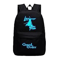 Fate Grand Order Anime Cosplay Luminous Backpack Casual Daypack Day Trip Travel Hiking Bag Carry on Bags Black /2