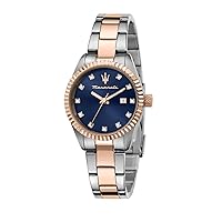 Maserati R8853100507 Rose Gold PVD Steel Women's Watch, Multicoloured, 31mm, Bracelet