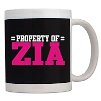 Property of Zia Bicolor Mug 11 ounces ceramic
