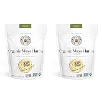 King Arthur Masa Harina, Certified Organic, Finely Ground, Non GMO Project Verified, Gluten Free, 2 lb (Pack of 2)