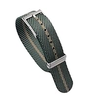 SKM 20mm 22mm Premium Grade NATO Zulu Watch Strap Nylon Replacement Watch Strap For Tudor Adjustable Strap Bracelet Pin Buckle