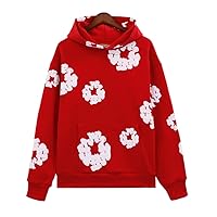Y2K Hoodies Trend Foam Print Sweatshirt Men&Women Casual Retro Pullover Casual Top Aesthetic Hoodie Harajuku jacket