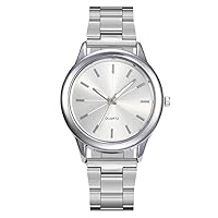 Women Wrist Watch, Gierzijia Ladies Stainless Steel Band Watch Quartz Analog Watch, Gift for Mother, Wife and Friends