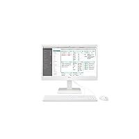 LG 24CN670NK6N 24” IPS FHD All-in-One Thin Client for Medical & Healthcare with Dual-Band RFID & Quad-core Processor, White