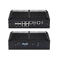 Q20311G9 Intel Atom C3338R 8 Core Industrial Mini PC.4 sfp 1G,5 2.5G LAN,Support PFsense Barebone