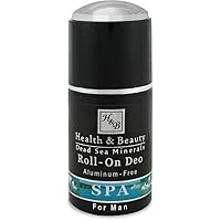 Dead Sea Roll-on Deodorant for Man 80ml by Health & Beauty Dead Sea Minerals