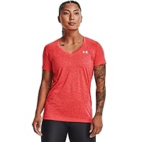 Under Armour Womens Tech V-Neck Twist Short-Sleeve T-Shirt