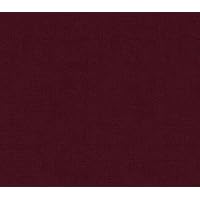 Polyester Cotton Fabric Broadcloth Burgundy / 60