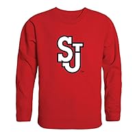 W Republic Apparel St. John's University Red Storm Crewneck Pullover Sweatshirt Sweater Red XL