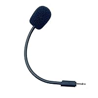 Replacement Game Microphone for JBL Quantum 100 (Q100) Stereo Studio Gaming Headsets on PS5 PS4 PC Xbox Switch MAC,Detachable Noise Cancelling Crystal-Clear Game Voice Mic Boom, 2.5mm Jack