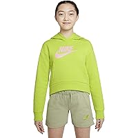 Nike Girl's Sportswear Club Fleece Hoodie (Little Kids/Big Kids)