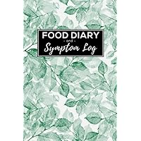 Food Diary and Symptom Log: 6 Months Daily Food Intake Journal & Tracker (Design 2)