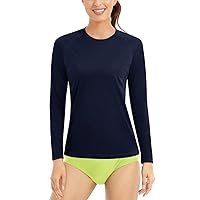 Boladeci Women's Sun Shirts UPF 50+ UV Protection Rash Guard Long Sleeve Quick Dry Lightweight Workout Swim Top Tee Shirts